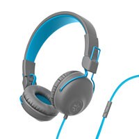 Teq JLab Studio On-Ear Headphones - Graphite/Blue - 4 Pack