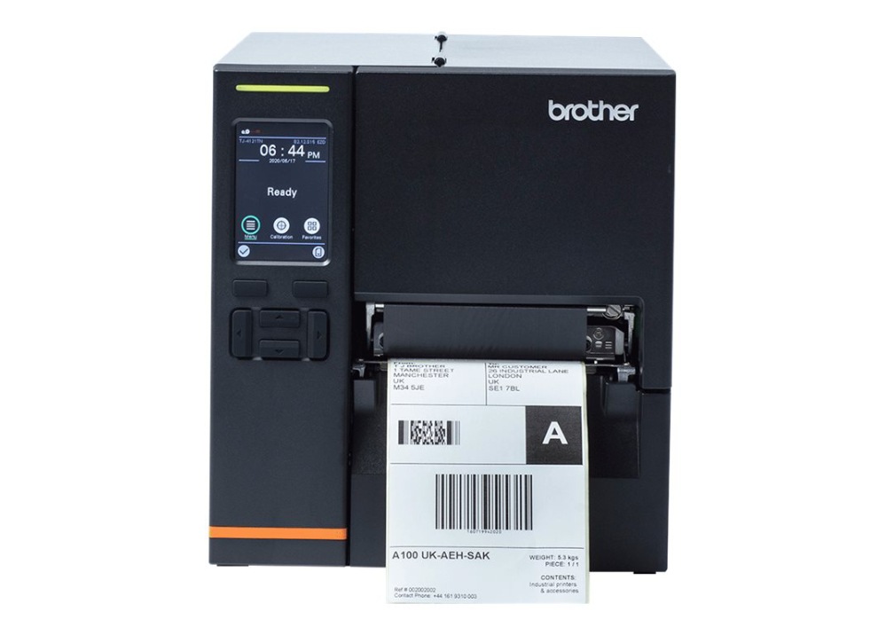 Brother Tj 4021tn Label Printer B W Direct Thermal Thermal Transfer Tj4021tn Thermal Printers Supplies Cdw Com