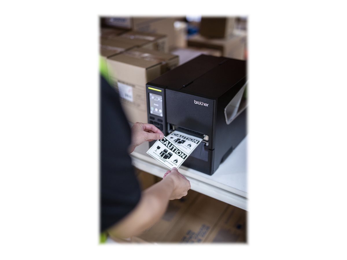 Thumbnail 4 of 4 for Brother Titan Industrial Printer TJ-4021TN - label printer - B/W - direct thermal / thermal transfer