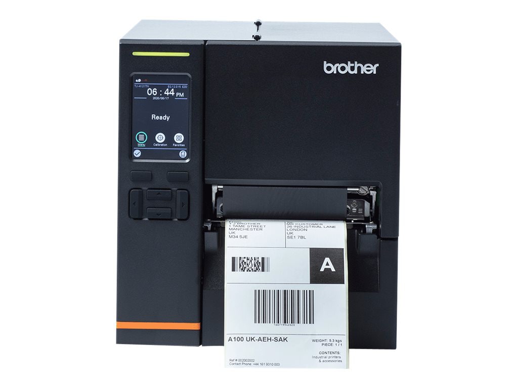 Brother Titan Industrial Printer TJ-4121TN - label printer - B/W - direct thermal / thermal transfer