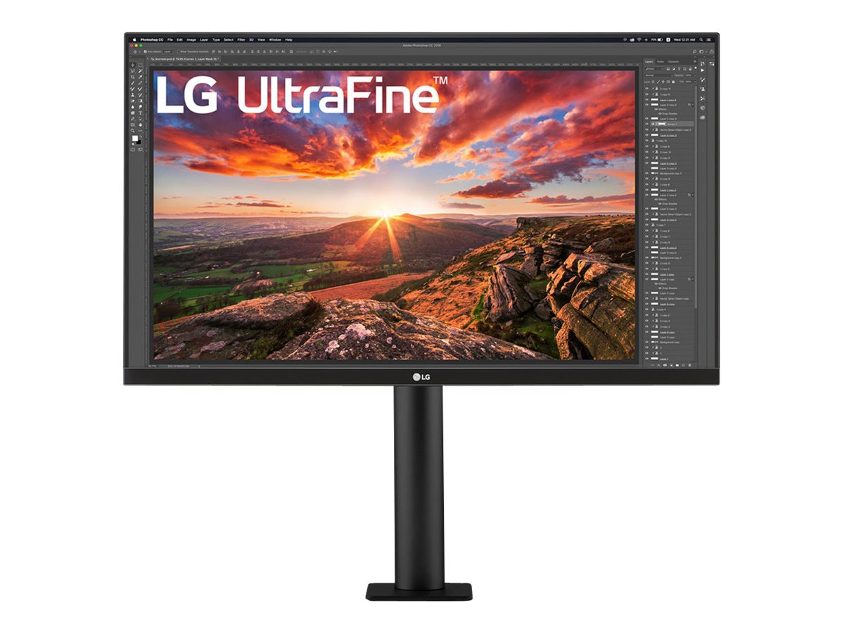 LG UltraFine 27BN88U-B 27" Class 4K UHD LCD Monitor - 16:9 - Textured Black