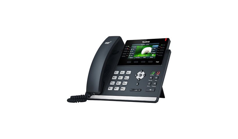 Yealink SIP-T46S - téléphone VoIP avec ID d'appelant - (conférence) à trois capacité d'appel