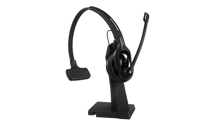 EPOS IMPACT MB Pro 1 UC ML - wireless mono headset - charging stand - dongle - black