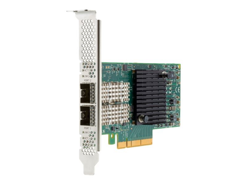 HPE MCX512F-ACHT - network adapter - PCIe 3.0 x16 - 10Gb Ethernet / 25Gb Ethernet SFP28 x 2