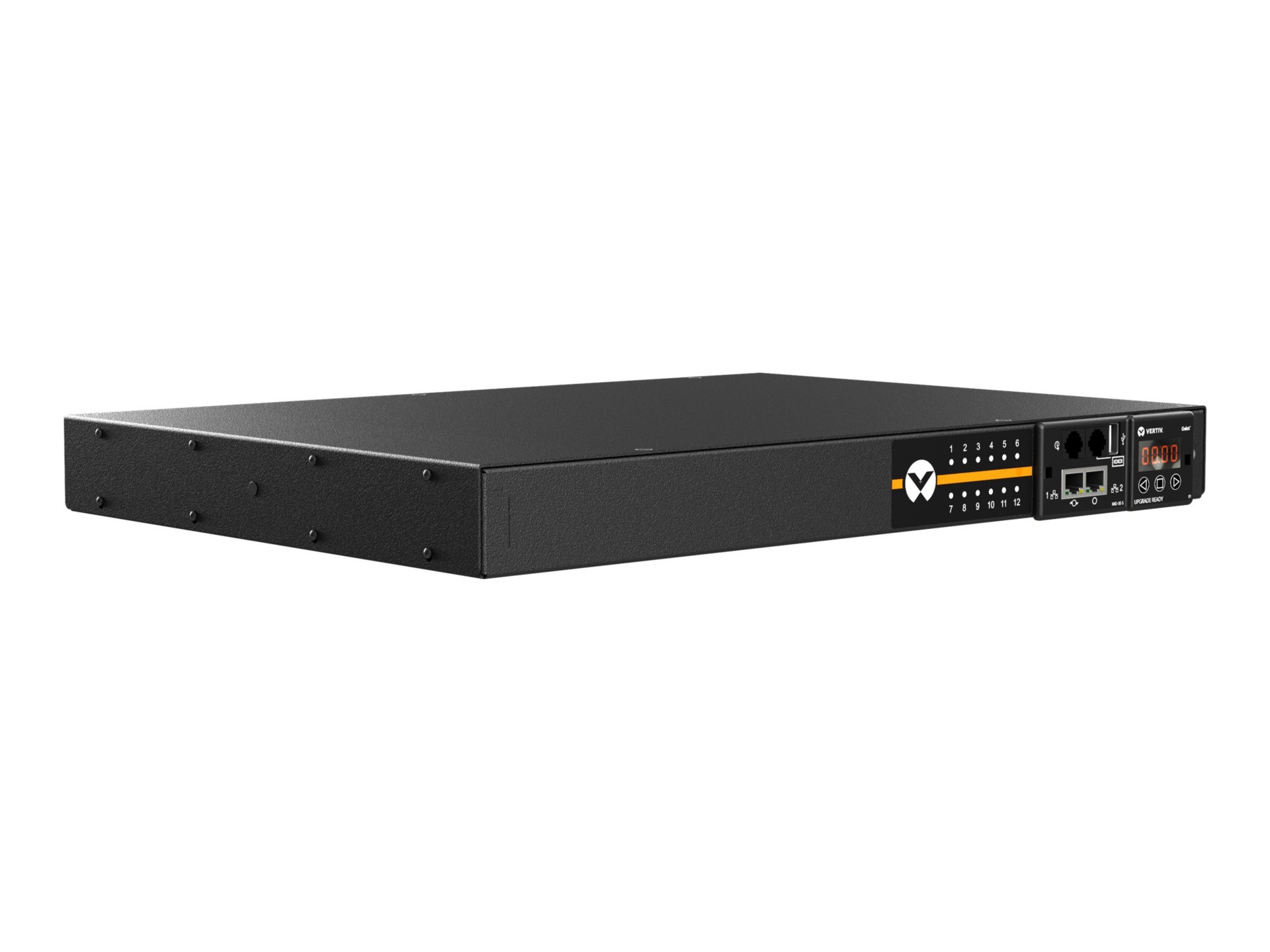 Vertiv Geist Switched Rack PDU - 1U Rack| 20A| NEMA 5-20R| 5-20P| Horizontal PDU