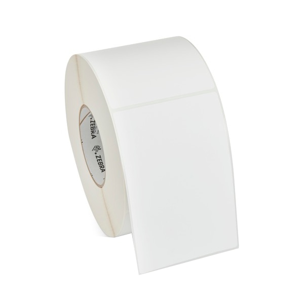 Zebra Label, Paper, 4 x 6in, Thermal Transfer, Z-Select 4000T, 1 in core