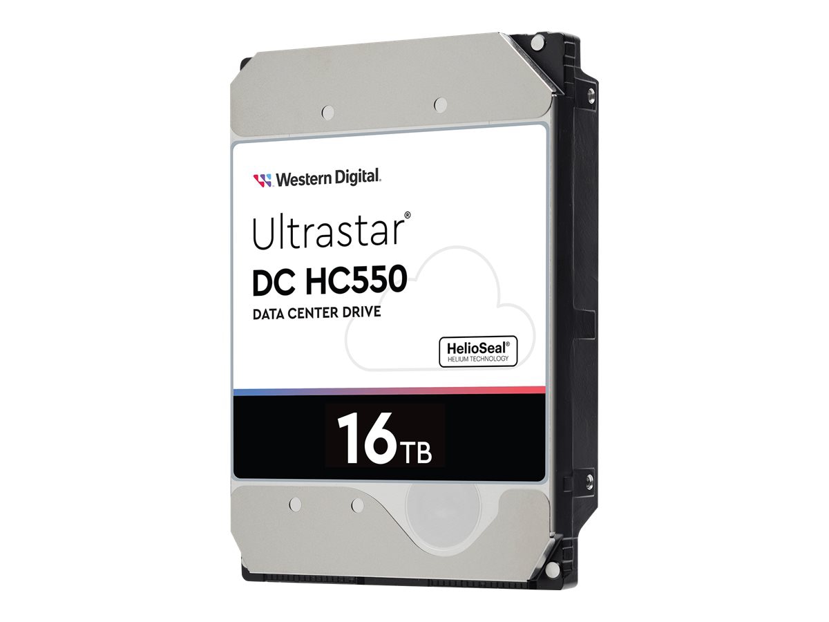 WD Ultrastar DC HC550 WUH721816AL5204 - hard drive - 16 TB - SAS 12Gb/s