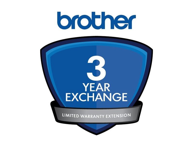 Brother Exchange Warranty - 3 years - years: 2nd - 4th - shipment