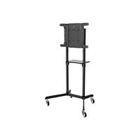 Eaton Tripp Lite Series Rolling TV/Monitor Cart for 37" to 70" Flat-Screen Displays, Rotating Portrait/Landscape Mount