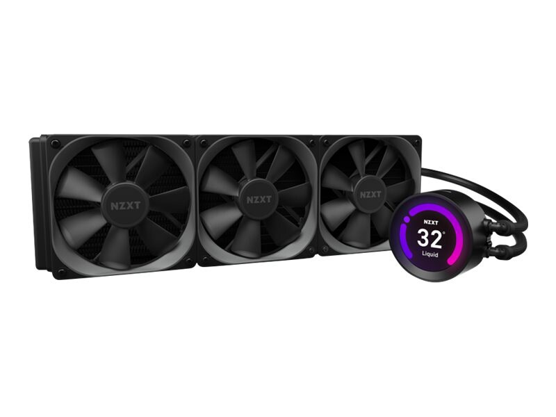 NZXT Kraken Z73 - processor liquid cooling system - RL-KRZ73-01 - System  Cooling Fans - CDW.ca