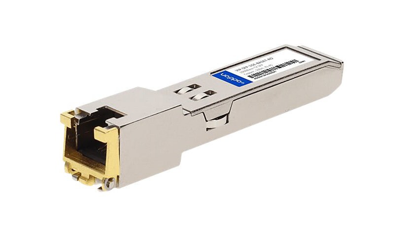 AddOn - SFP (mini-GBIC) transceiver module - 10Mb LAN, 100Mb LAN, GigE