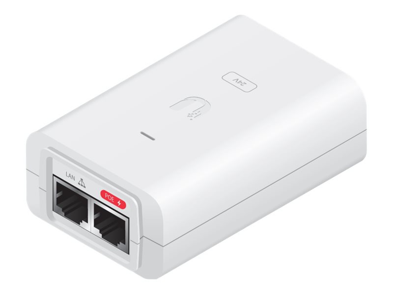 Ubiquiti Networks POE-24-30W-G-WH - PoE injector - 30 Watt
