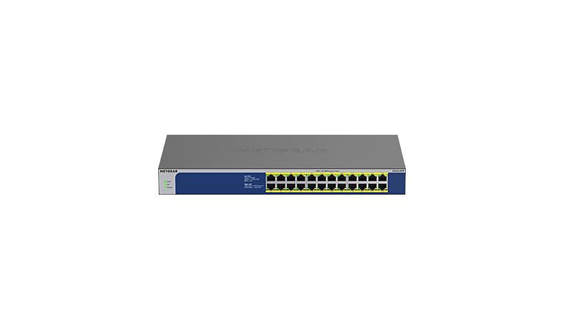 NETGEAR GS524PP - switch - 24 ports - unmanaged - rack-mountable