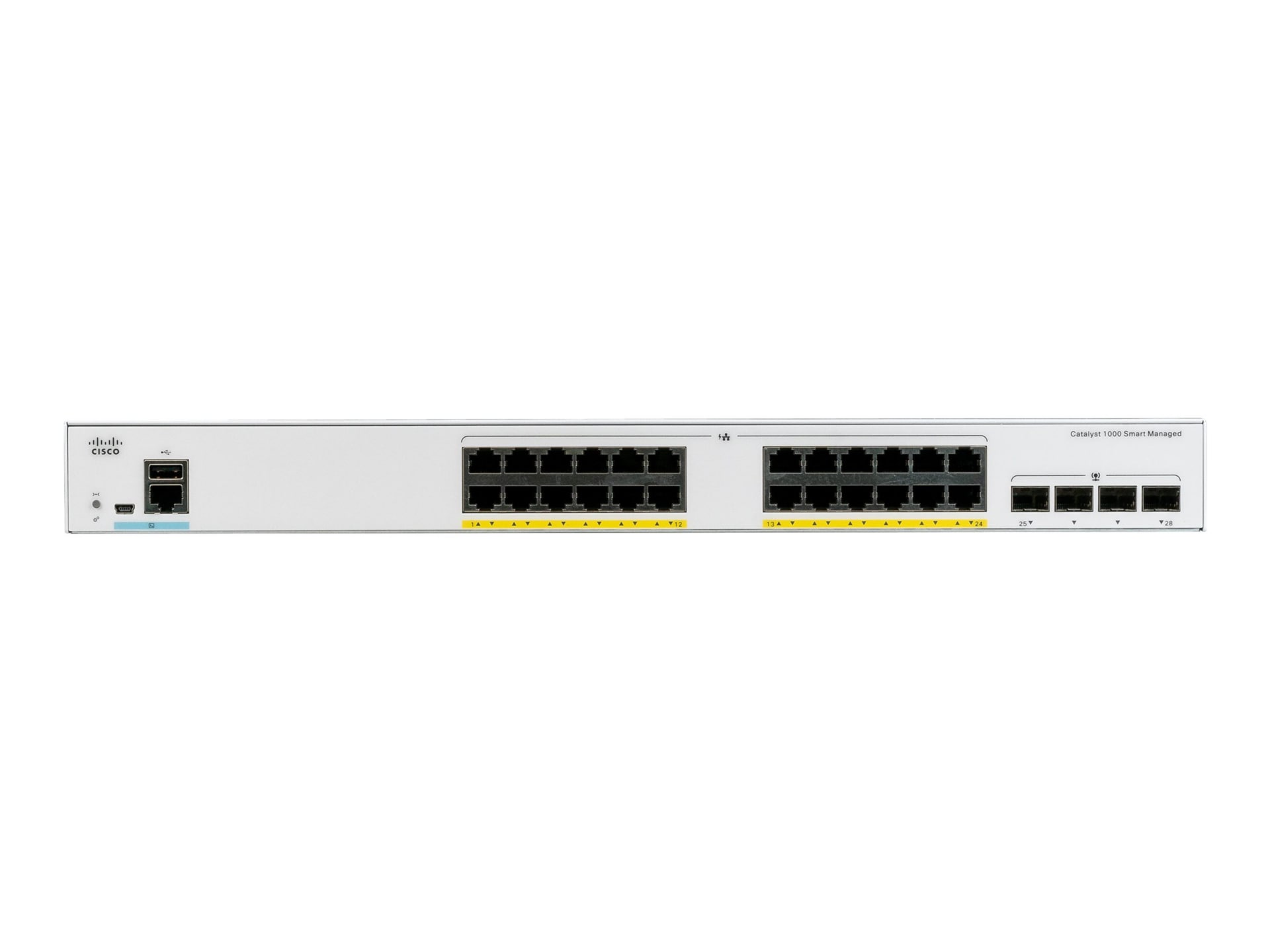 Cisco Catalyst 1000-24FP-4X-L - switch - 24 ports - managed - rack-mountabl