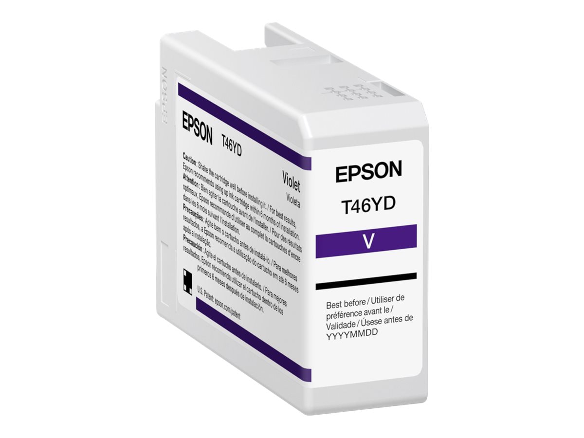 Epson T46Y - violet - original - ink cartridge