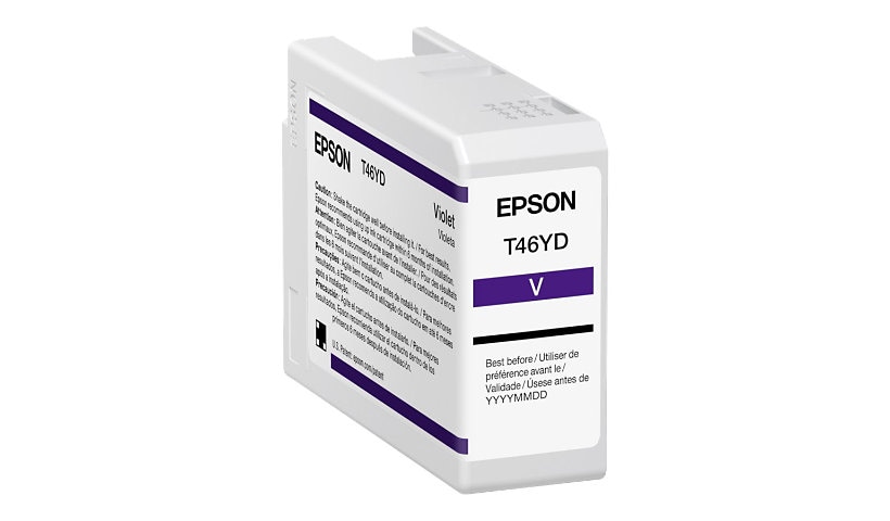 Epson T46Y - violet - original - ink cartridge