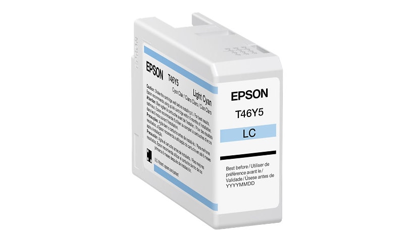 Epson T46Y - light cyan - original - ink cartridge