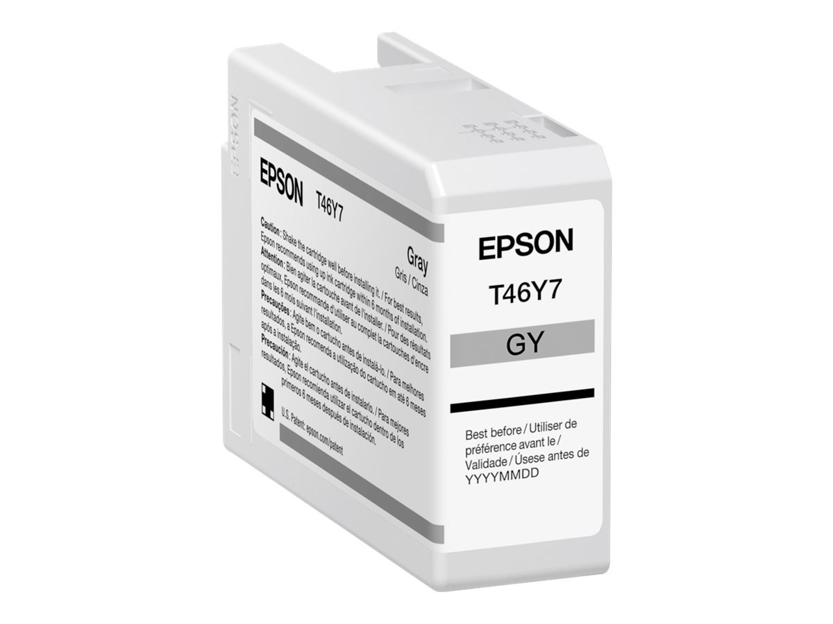 Epson T46Y - gray - original - ink cartridge