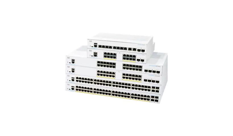 Cisco Business 350 Series 350-16FP-2G - switch - 16 ports - managed - rack-