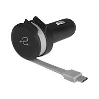 Aluratek car power adapter - USB, 18 pin USB-C