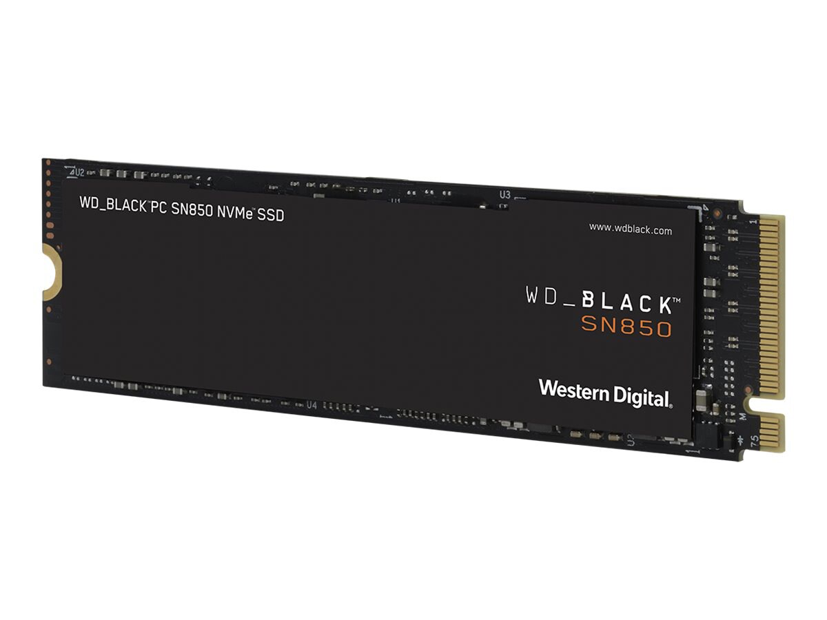 WD Black SN850 NVMe SSD WDS500G1X0E - SSD - 500 GB - PCIe 4.0 x4 (NVMe)
