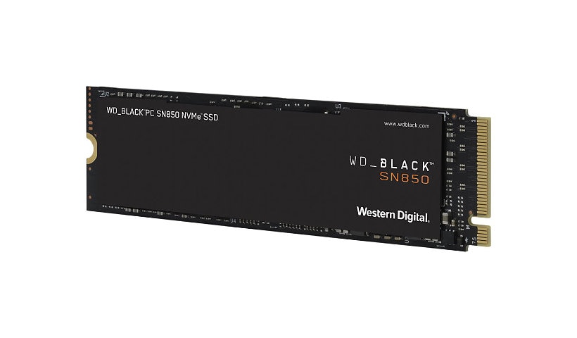 WD Black SN850 NVMe SSD WDS500G1X0E - SSD - 500 GB - PCIe 4.0 x4 (NVMe)