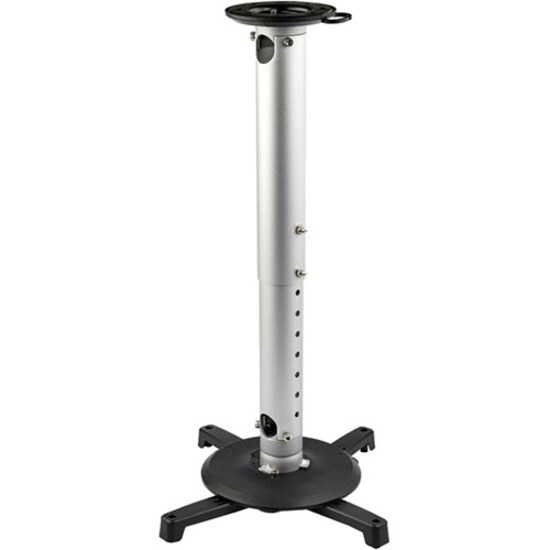 StarTech.com Universal Ceiling Projector Mount - Height Adjustable Hanging Pole Mount 5"-22.7" from Ceiling - 33lb