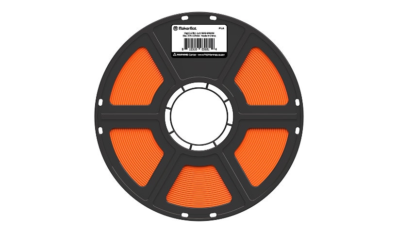 MakerBot - orange - PLA filament