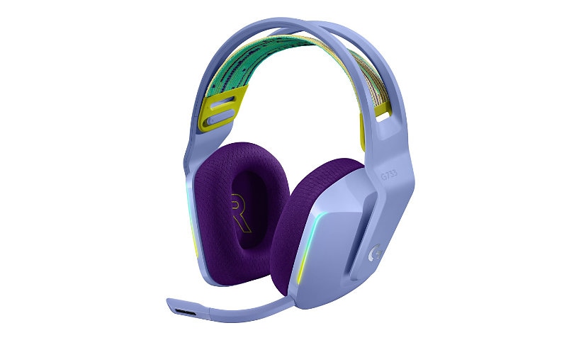 Logitech G733 LIGHTSPEED Wireless RGB Gaming Headset - headset