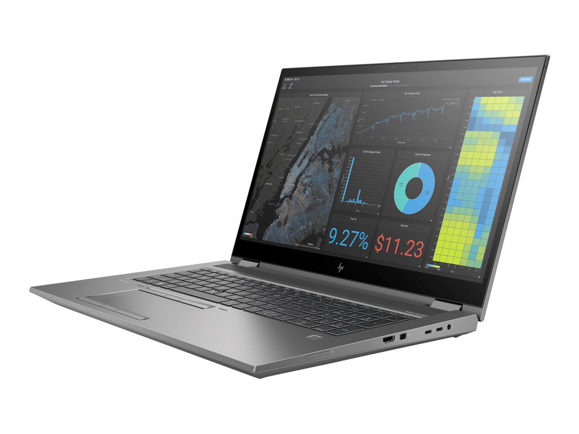 HP ZBook Fury 17 G7 Mobile Workstation - 17.3" - Xeon W-10885M - 64 GB RAM - 1 TB SSD - US