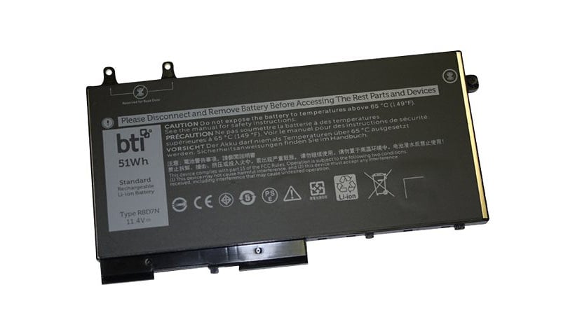 BTI - notebook battery - Li-pol - 4225 mAh - 48 Wh