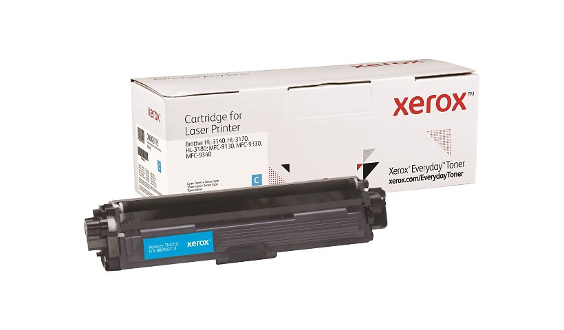 Everyday - cyan - toner cartridge (alternative for: Brother TN221C)