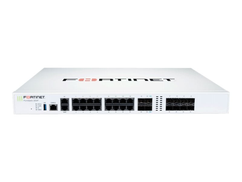 Fortinet FortiGate 201F - security appliance - with 5 years FortiCare 24X7 Comprehensive Support + 5 years FortiGuard