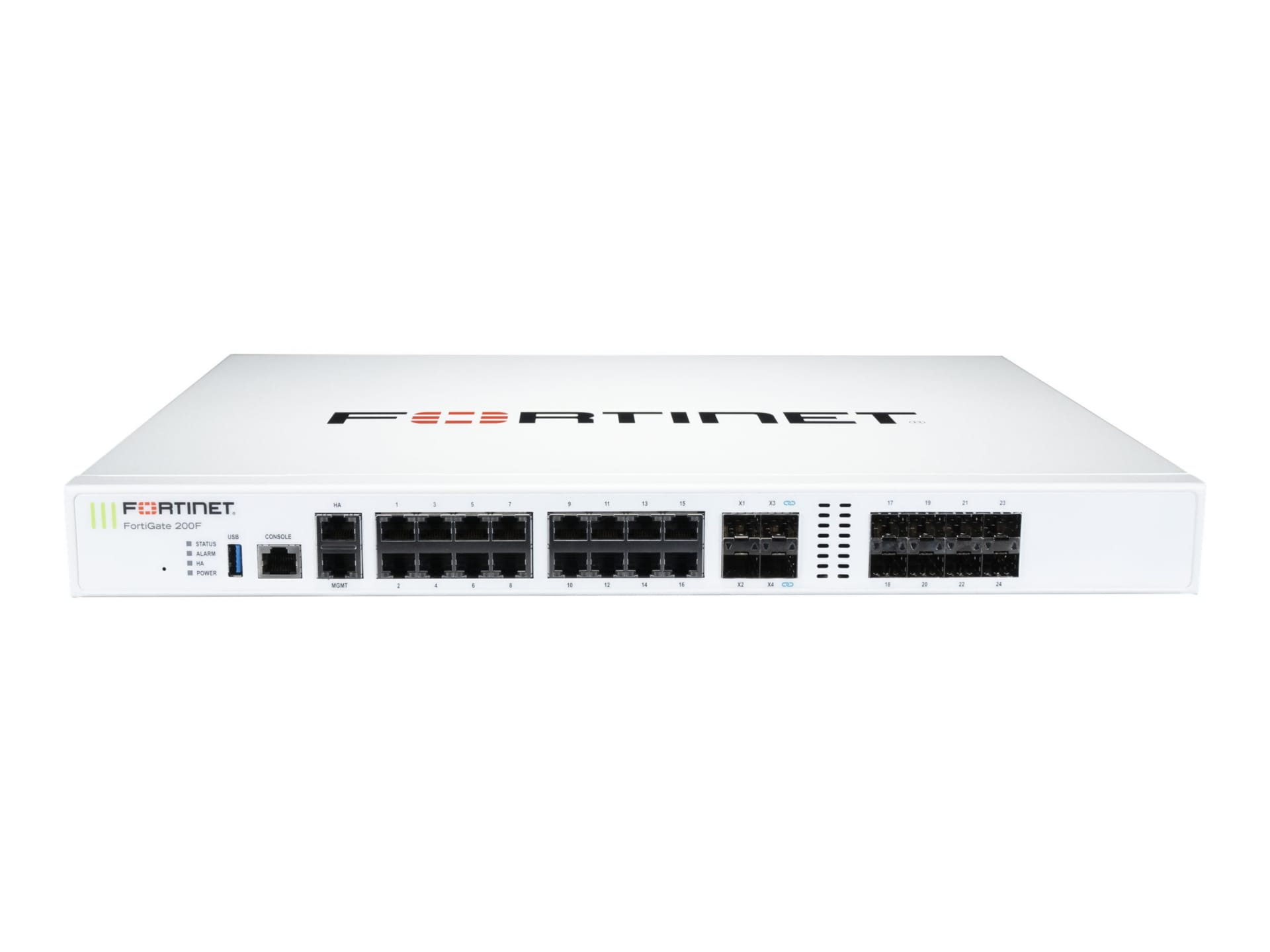 Fortinet FortiGate 200F - security appliance - with 3 years FortiCare 24X7 Comprehensive Support + 3 years FortiGuard