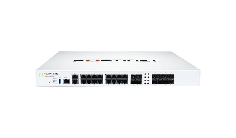 Fortinet FortiGate 200F - security appliance - with 3 years FortiCare 24X7 Comprehensive Support + 3 years FortiGuard