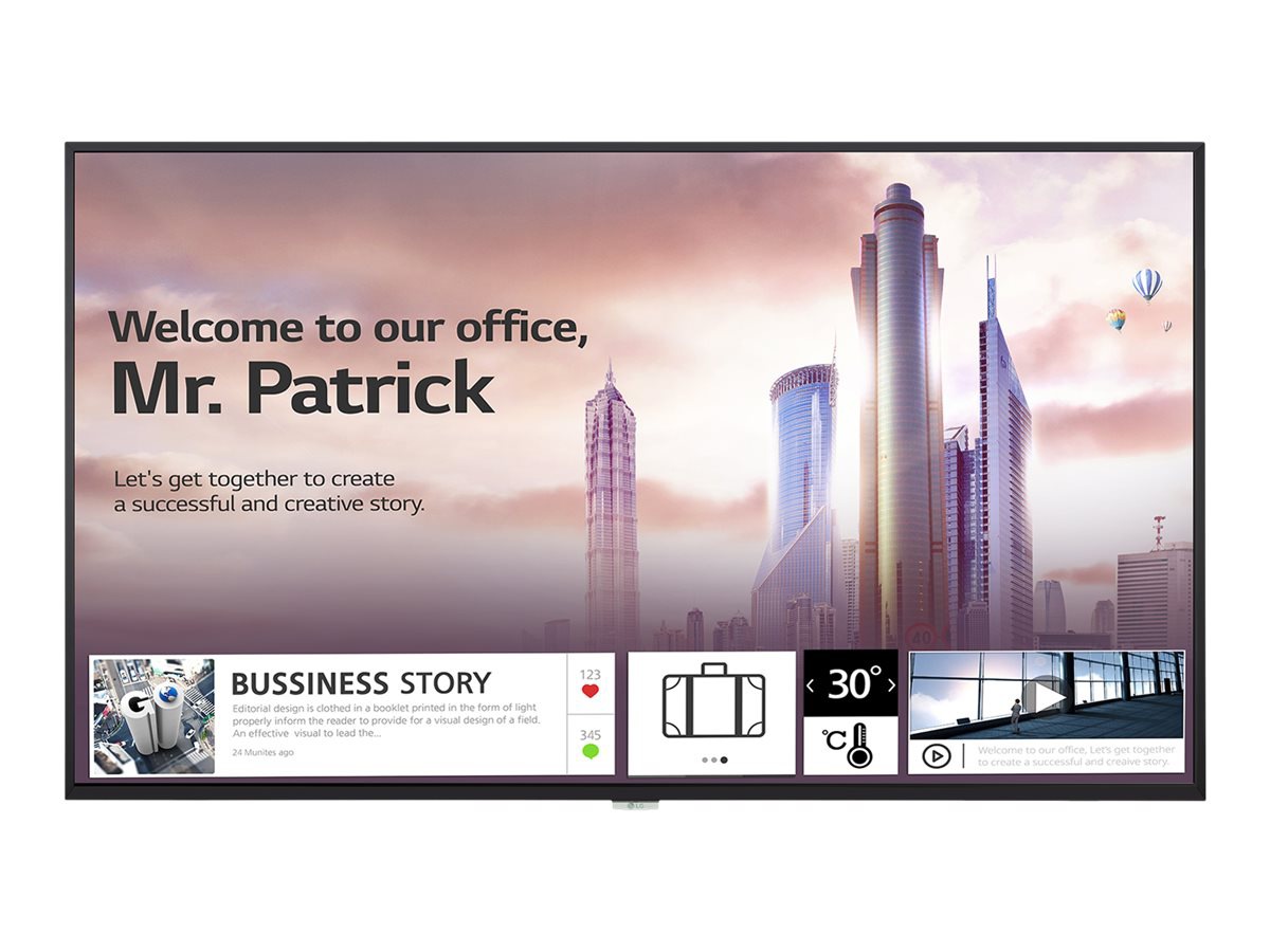 LG 49UH5F-H UH5F-H Series - 49" LED-backlit LCD display - 4K - for digital signage