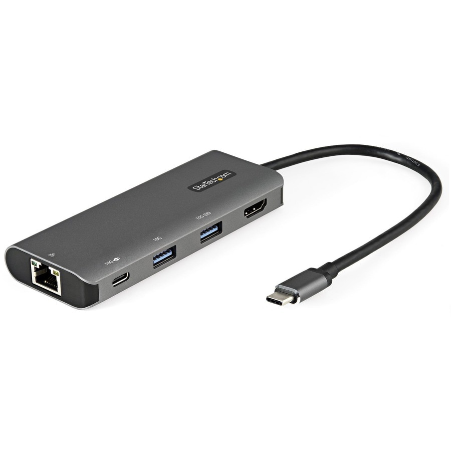 StarTech.com USB C Multiport Adapter - 10Gbps USB 3.1 Gen 2 Type-C Mini Doc