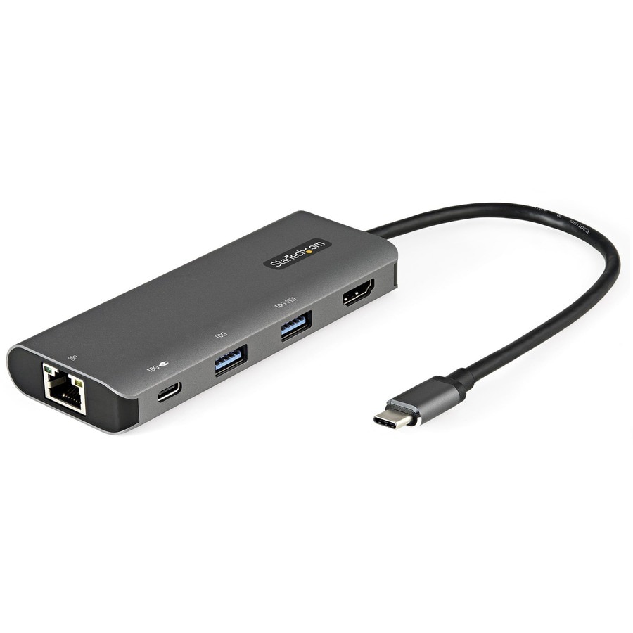 USB C Multiport Adapter - Portable USB-C Mini Dock 4K HDMI Video - Gigabit  Ethernet, USB 3.0 Hub (1x USB-A 1x USB-C) - USB Type-C Multiport Adapter 