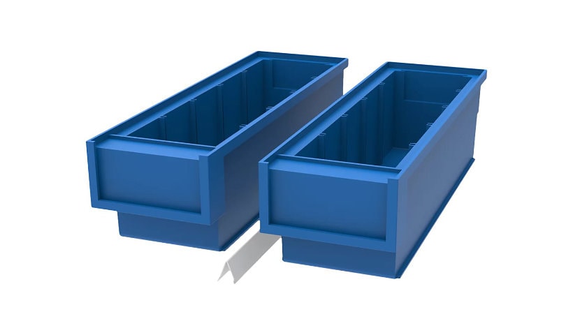 Jaco Storage Bin Kit, 2 Standard Bins with Metal Separator