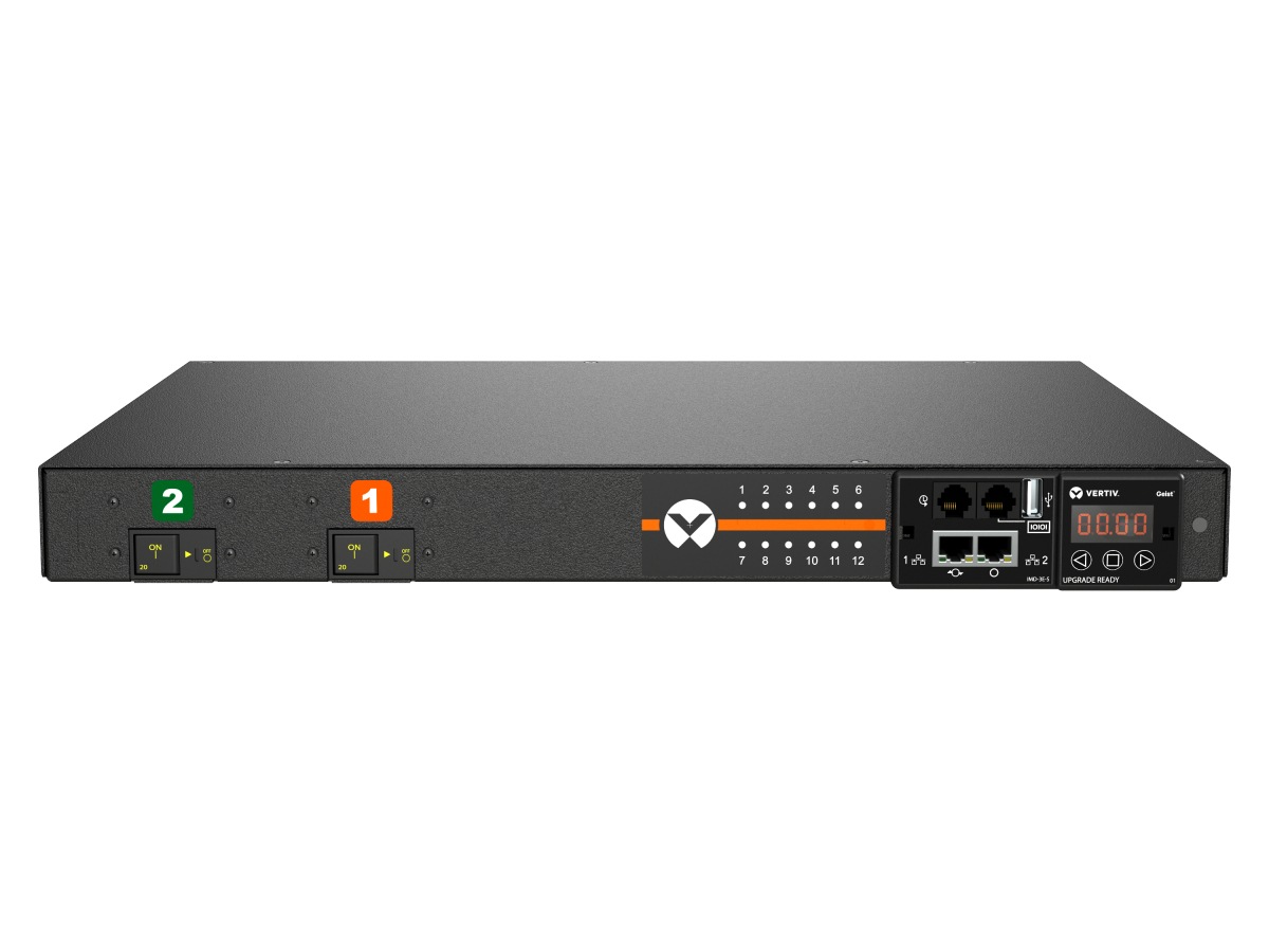 Vertiv Geist rPDU MNU3E1R6-12CF18-3TL6A0H10-S 12-Outlets PDU