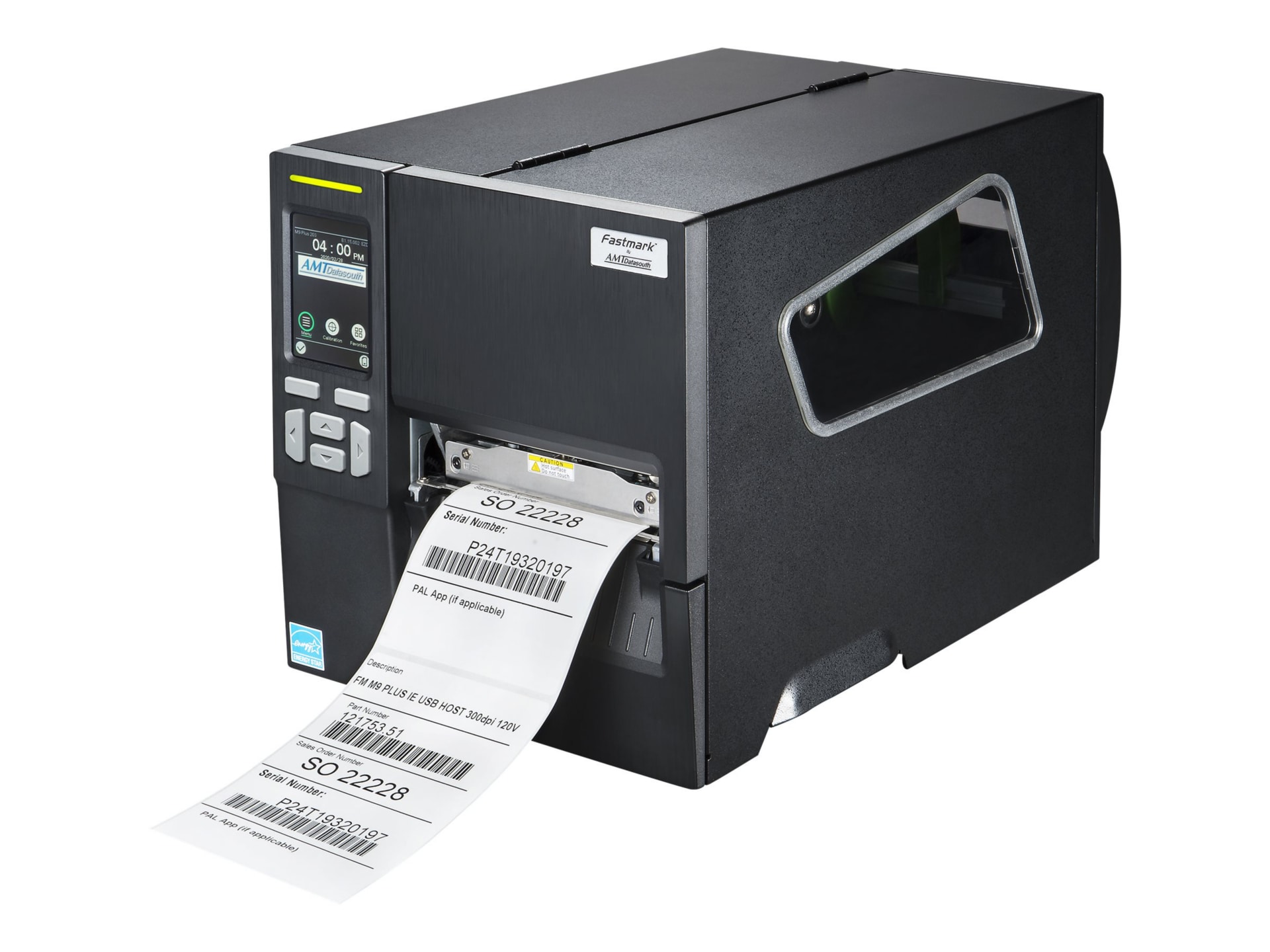 AMT Datasouth Fastmark M9+ - label printer - B/W - direct thermal / thermal transfer