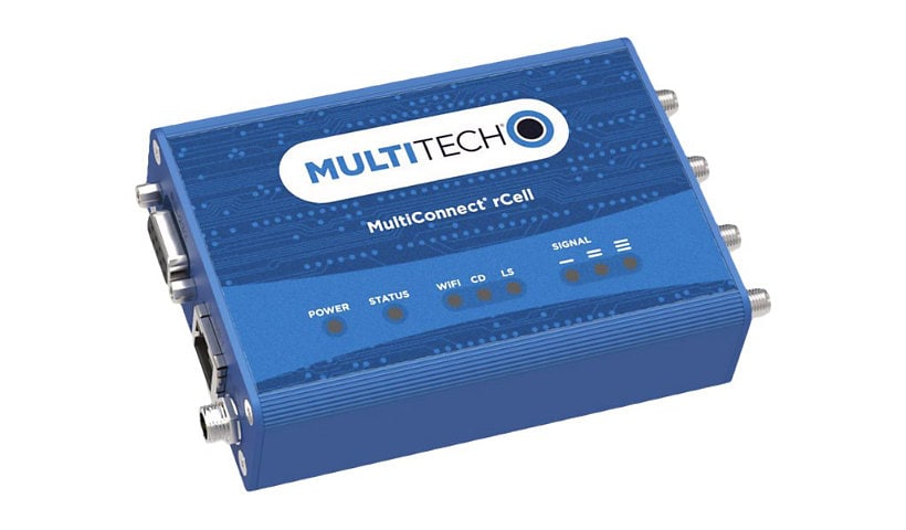 Multi-Tech MultiConnect rCell 100 Series MTR-LNA7-B07-US - routeur sans fil - WWAN - Wi-Fi, Bluetooth - de bureau