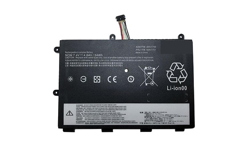 eReplacements - notebook battery - Li-pol - 4600 mAh - 34 Wh