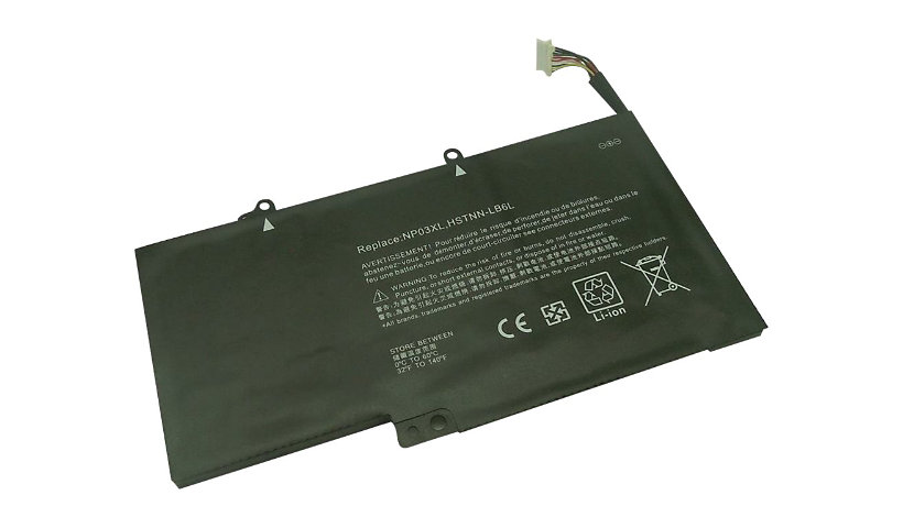 eReplacements - notebook battery - Li-pol - 3870 mAh