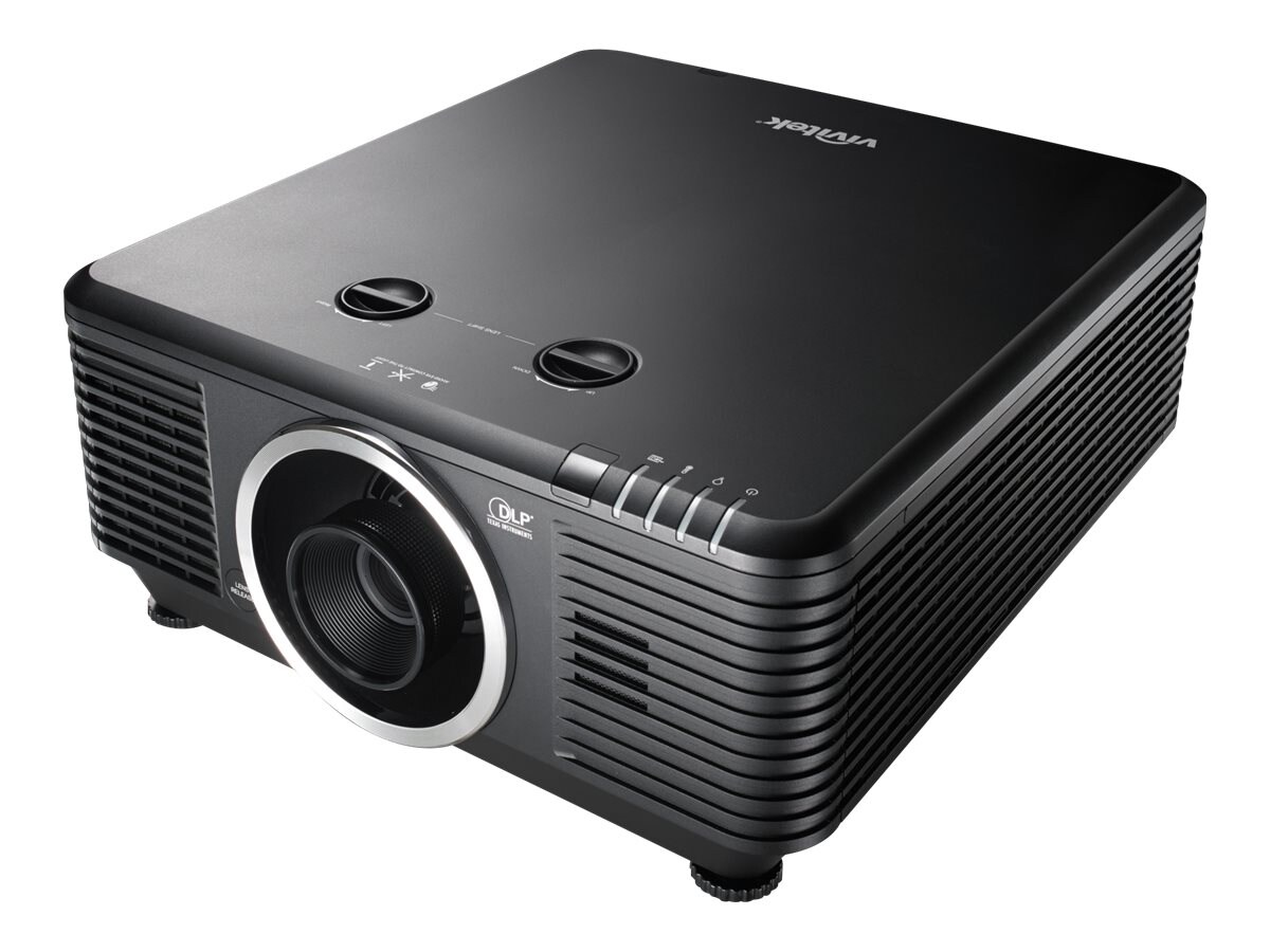 Vivitek DU7098Z - DLP projector - no lens - 3D - LAN - black