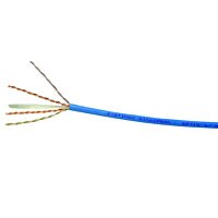 CommScope 1000' CAT6 UTP PVC Cable - Blue