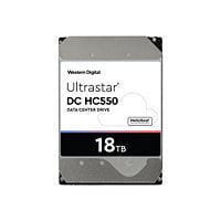 WD Ultrastar DC HC550 WUH721818ALE6L4 - hard drive - 18 TB - SATA 6Gb/s