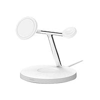 Belkin BOOST CHARGE PRO MagSafe 3-in-1 wireless charging stand - 15 Watt