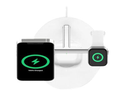 Thumbnail 6 of 9 for Belkin BoostCharge Pro MagSafe 3-in-1 wireless charging stand - 15 Watt