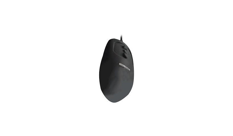 Man &amp; Machine Mighty O Mouse - mouse - USB - black